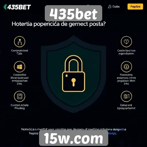 Métricas de segurança do site 435bet