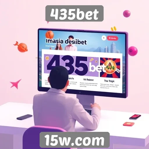 Tendências no design do site 435bet