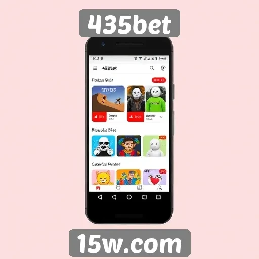 Usabilidade e design da interface do 435bet